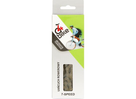 Łańcuch rowerowy 7-biegowy 1/2x3/32" 7,3mm 4bike