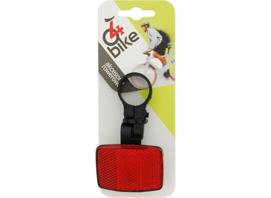 Odblask rowerowy tylny z uchwytem 4bike