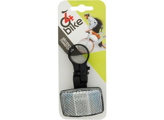 Odblask rowerowy przedni z uchwytem 4bike