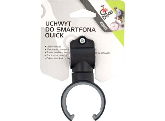 Uchwyt rowerowy na smartfon QUICK 360° 4bike