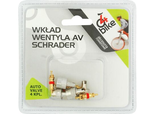 Zestaw kapturków + wentylków AV 4 sztuki 4bike