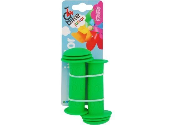 Chwyt rowerowy kierownicy dziecięcy zielony 4bike junior