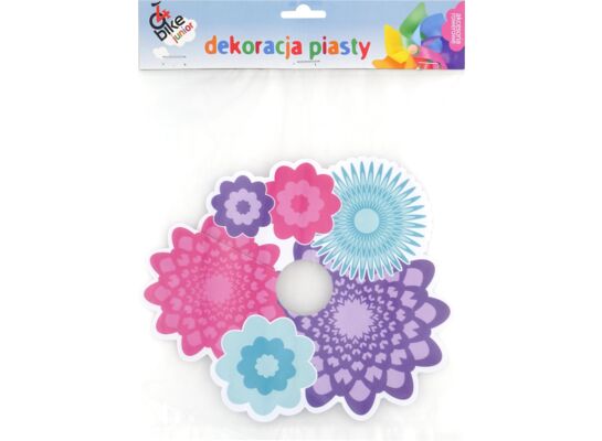 Dekoracja piasty rowerowej FLOWER 2 sztuki 4bike junior