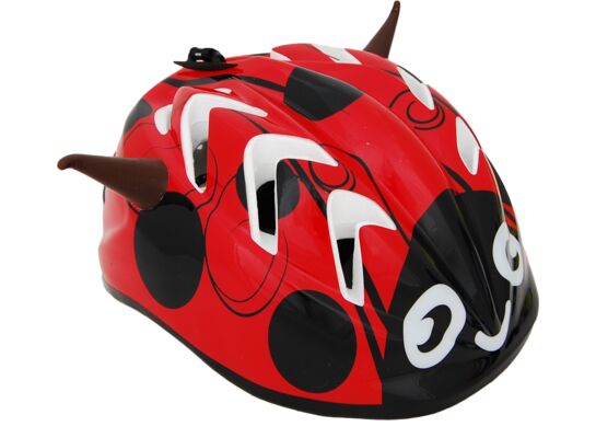 Kask rowerowy dziecięcy (M) BIEDRONKA-3D 4bike junior