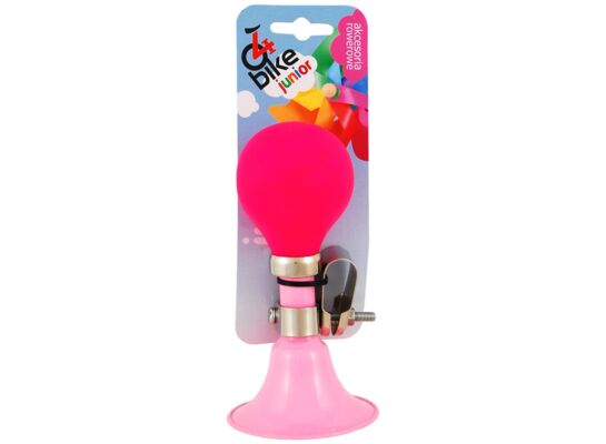 Trąbka rowerowa dziecięca różowa 4bike junior