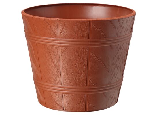Osłonka DREWNOPODOBNA 2 terrakota