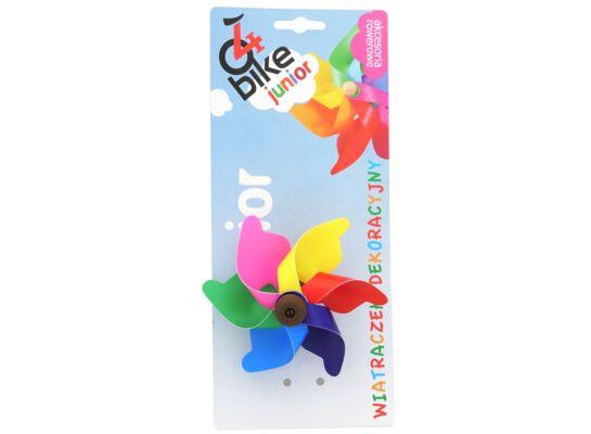 Wiatraczek rowerowy dziecięcy kolor na hulanogę horyzontalny 4bike junior