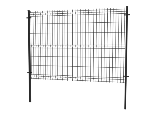 Panel ogrodzeniowy 3D 3,2 200x75 2500x1530 ocynk+7016 antracyt