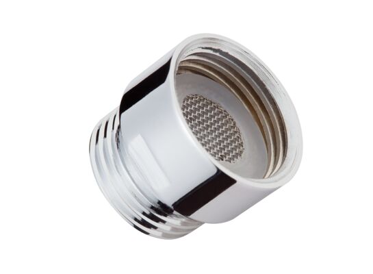 Łącznik wodooszczędny wanna/prysznic chrom 24 mm