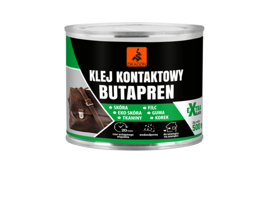 Klej butapren 0,5 l metal DRAGON