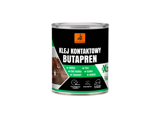 Klej butapren 0,75 l metal DRAGON
