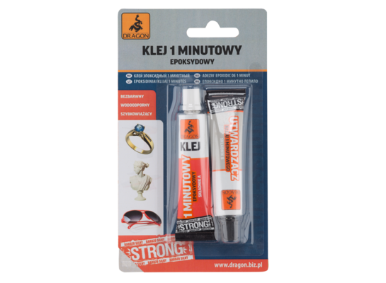 Klej epoksydowy uniwersalny 1 min. 2 x 18 ml DRAGON