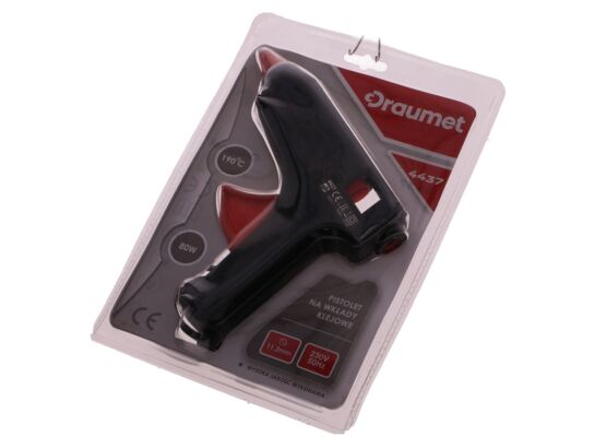 Pistolet na wkłady klejowe 11 mm 80 W DRAUMET