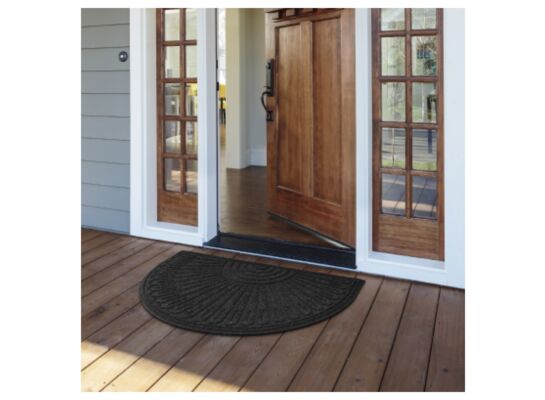 Wycieraczka Half Moon Contours 60 x 90 antracyt