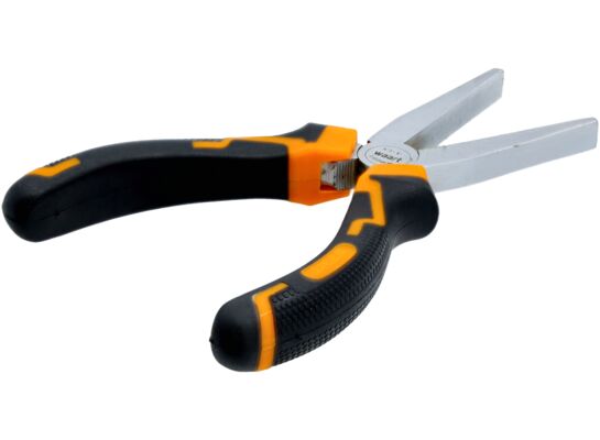 Szczypce płaskie ząbkowane szczęki 160 mm Jufisto