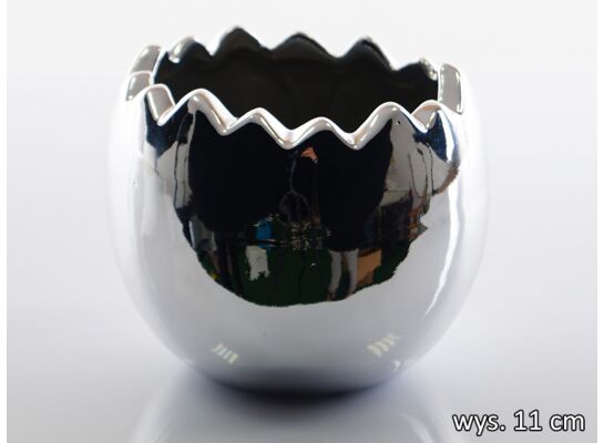 Jajo osłonka srebrne