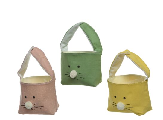 Filcowy koszyk wielkanocny zając