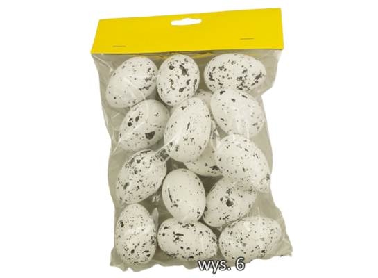 Jajka styropianowe 15 sztuk