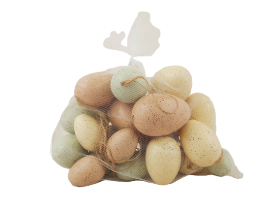 Jajko zawieszka plastik 18 sztuk