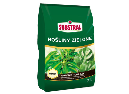 Podłoże do roślin zielonych 3 l Substral 