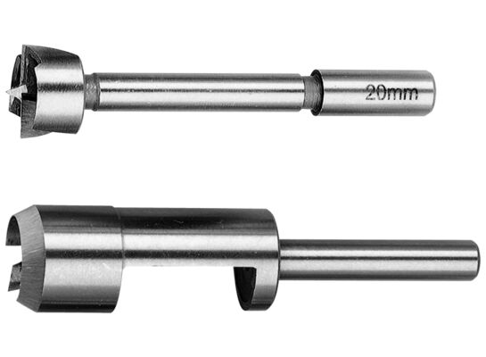 Sękarka do drewna 20 mm komplet 2 szt Drel