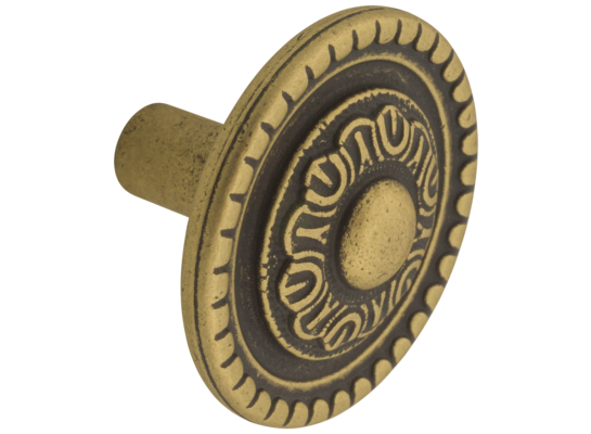 Gałka GA 1105 patyna mosiądz