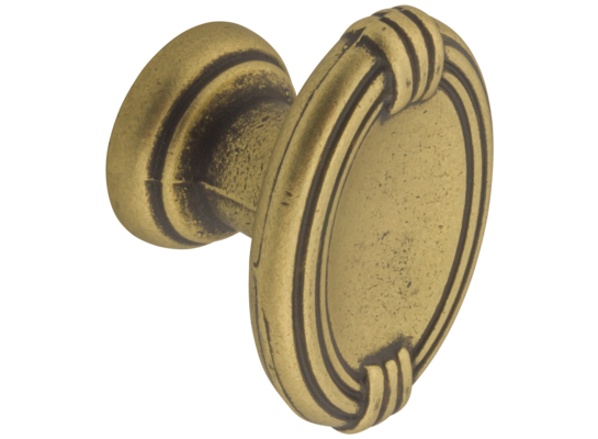 Gałka GG 3205 patyna mosiądz