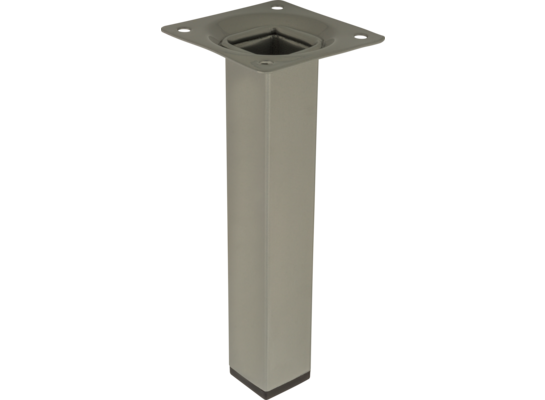 Noga meblowa kwadratowa 15 cm szara