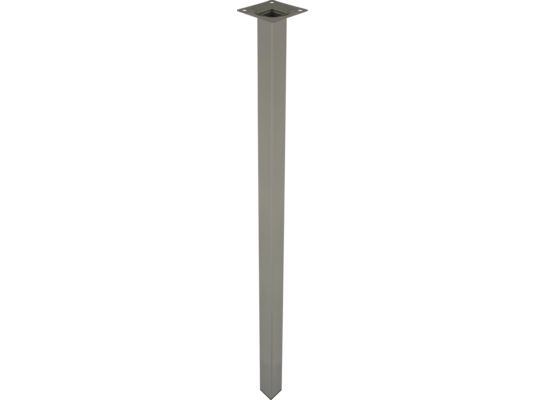 Noga meblowa kwadratowa 70 cm szara
