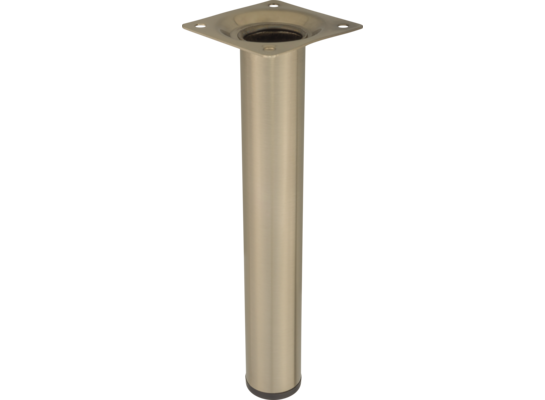 Noga meblowa okrągła 20 cm inox