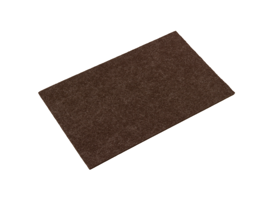 Podkładki filcowe samoprzylepne brąz 100 x 165 1 szt.