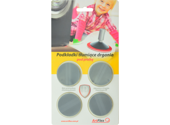 Podkładki tłumiące drgania kpl. 4 sztuk