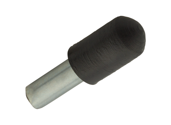 Podpórki do półki 4 mm/50 szt. czarne