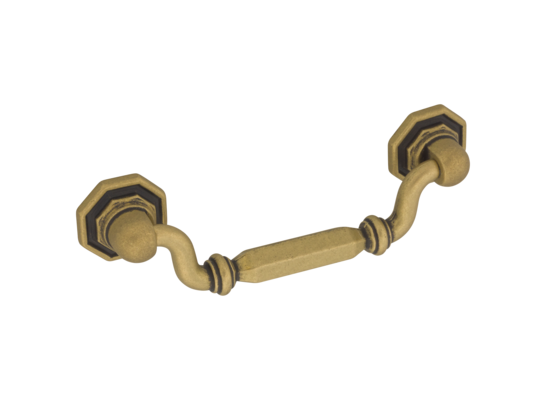 Uchwyt 80 mm US03 patyna/mosiądz