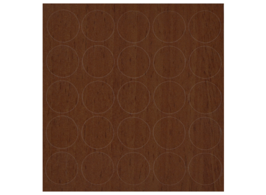 Zaślepka 14 mm 25 szt. orzech STAHL