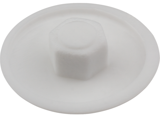 Zaślepka do konfirmatu 15 szt. biała STAHL