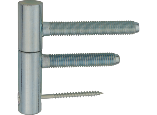 Zawias 15 x 60 mm ocynk biały 2 szt.