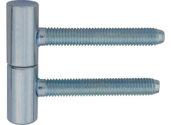 Zawias 13,5 x 60 mm ocynk biały 2 szt.