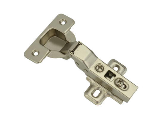 Zawias meblowy puszkowy 35 wygięty 8 mm drzwiowy półwpuszczany Hydrauliczny