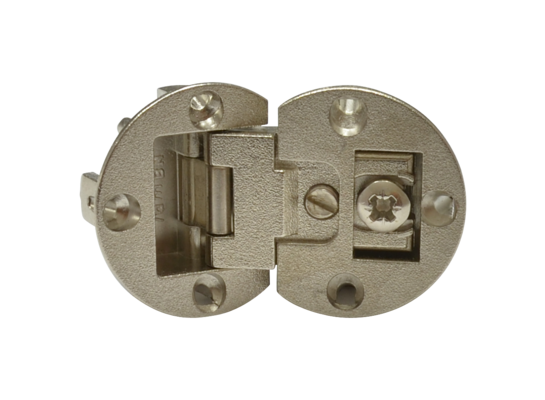 Zawias meblowy barkowy FAM + wkręty z regulacją