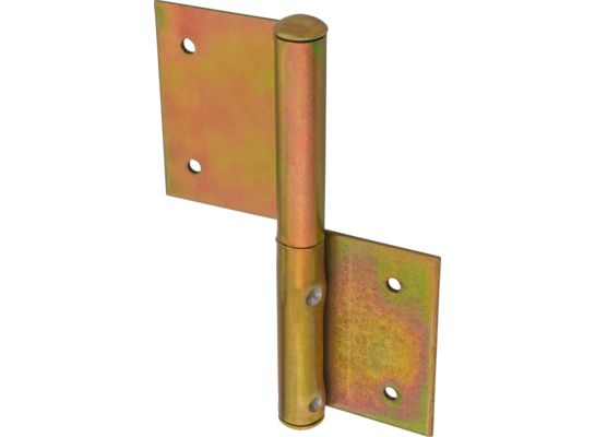 Zawias płetwowy okienny 100 mm ocynk P P