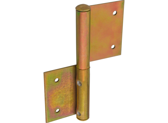 Zawias płetwowy okienny 100 mm ocynk L P