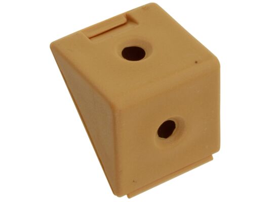 Złącze kątowe pojedyncze buk jasny 12 szt.