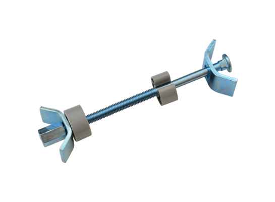 Złącze śrubowe do blatu L-150 mm ocynk