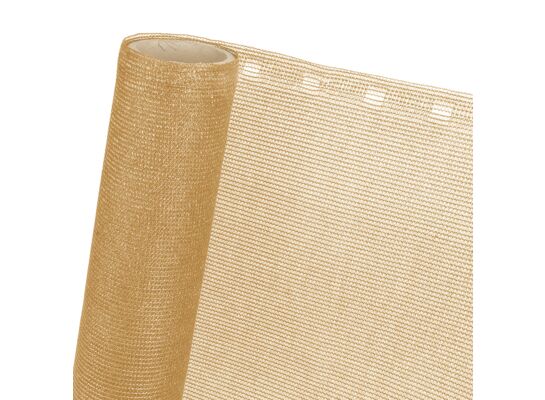 Osłona balkonowa zacieniająca 82% UV4 beżowa