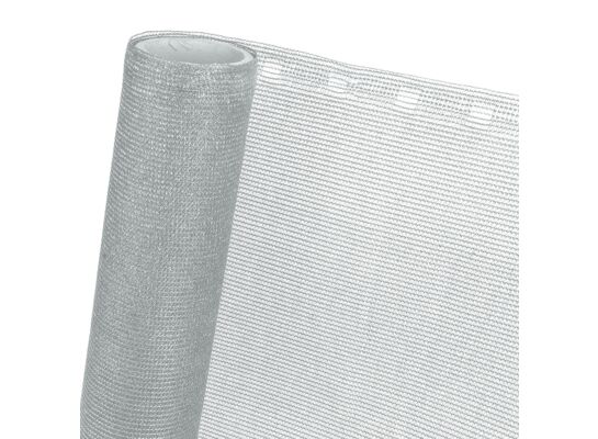 Osłona balkonowa zacieniająca 82% UV4 srebrna