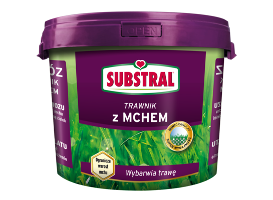Nawóz do trawnika z mchem 5 kg SUBSTRAL