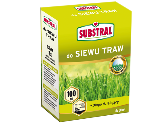 Nawóz 100 dni do siewu trawy 1 kg SUBSTRAL