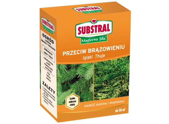 Nawóz przeciw brązowieniu igieł 1 kg SUBSTRAL