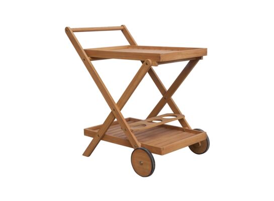 Barek ogrodowy na kółkach eukaliptus